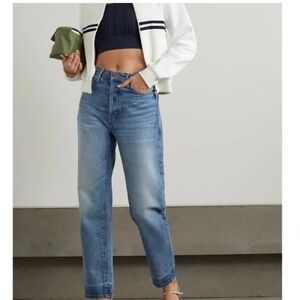 Frame Le Mec High Rise Jeans in Cadence